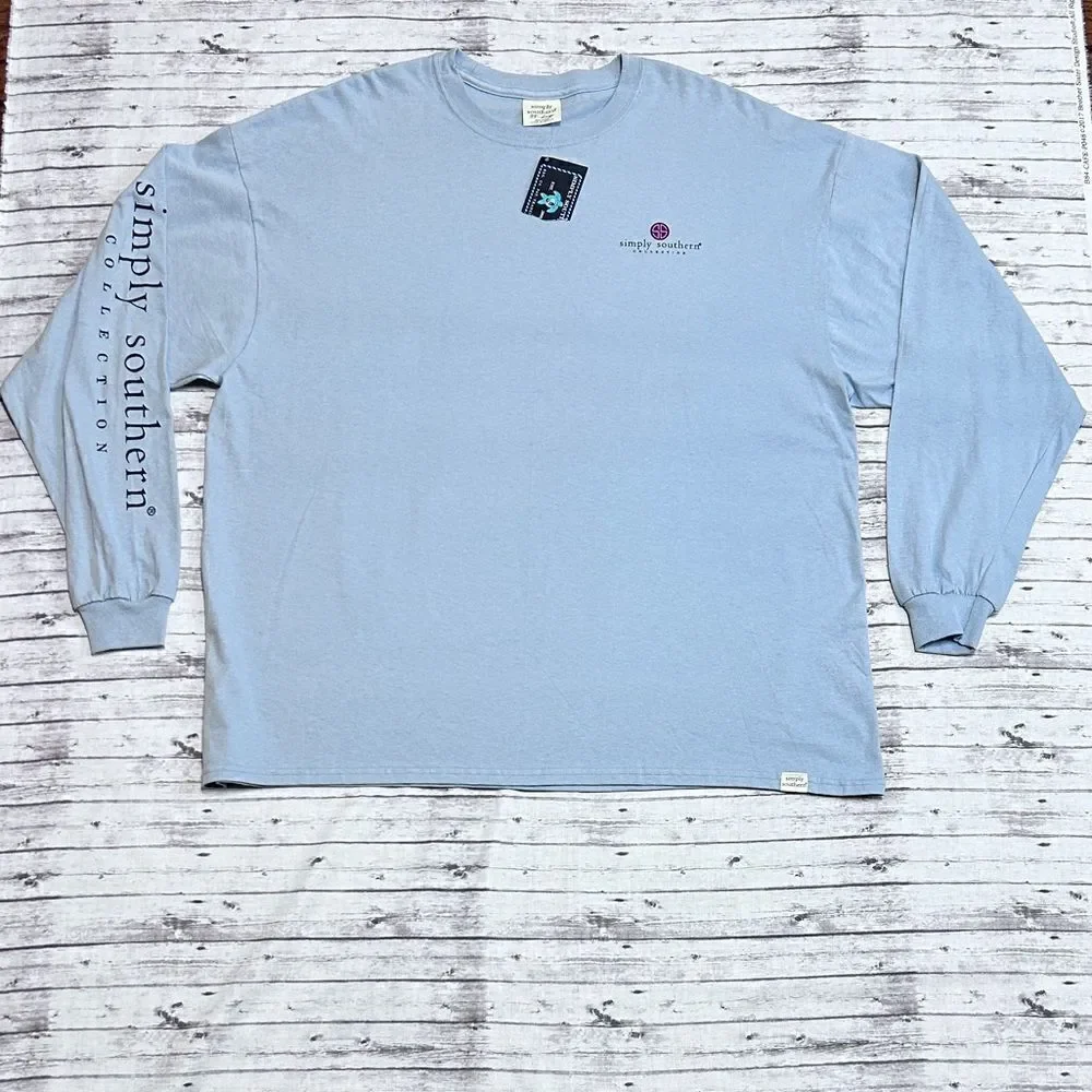 Simply Southern “Spread Your Wings It’s Time to Fly” Long Sleeve Tee